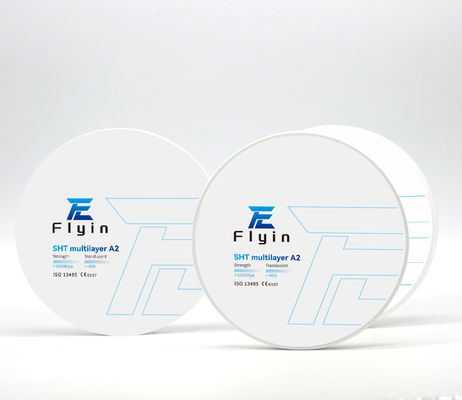 ซื้อ ซีรคอนียาฟัน บล็อคเซรามิก Cad Cam SHT-ML ดิสก์ซีรคอนียาหลายชั้น online manufacture