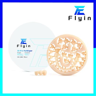 ซื้อ 3D Pro Multilayer Zirconia Block CAD CAM Zirconia ค้อนเซรามิก วัสดุฟัน online manufacture