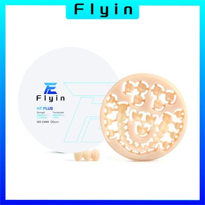 ซื้อ Cad Cam การแปรรูปฟันสีขาว Zirconia Block HT ใสสูง online manufacture