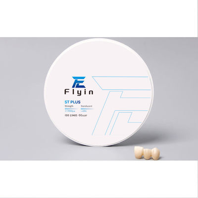ซื้อ OEM ODM HT Zirconia Cad Cam Blocks ขาวสําหรับฟันฟันฟัน ST PLUS 98Mm online manufacture
