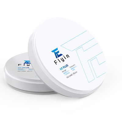 ซื้อ Flyin CAD CAM 18mm Zirconia Discs ขนาดโปร่งใสสูง HT 98mm สีขาว online manufacture