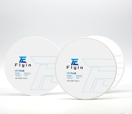 จําหน่ายโดยตรงจากโรงงาน ขาว ธ อร์คอนิโอมบล็อคโปร่งใสสูง ไดออกไซด์ CAD CAM ธ อร์คอนิโอมบล็อคมาตรฐาน