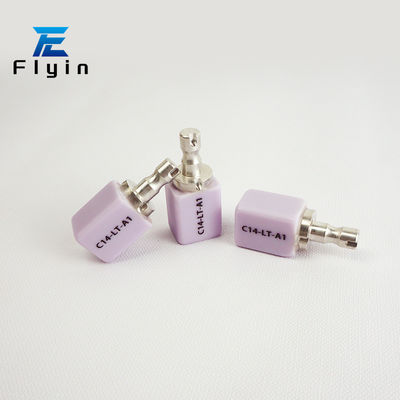 C14 ลิทธิียม Disilicate บล็อค CAD CAM สารปรุงฟันสวยงามสูง