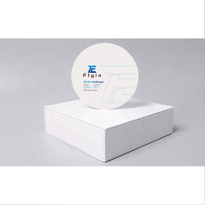 3D Pro Multilayer Dental Zirconia Discs สําหรับห้องปฏิบัติการระบบ CAD/CAM