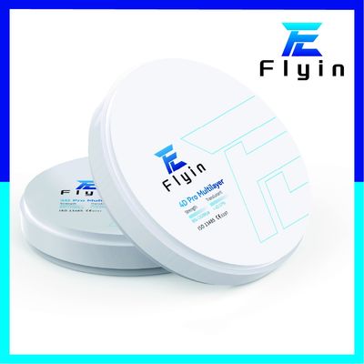 CAD CAM 4D Pro Zirconia Multilayer Block สําหรับห้องปฏิบัติการฟัน