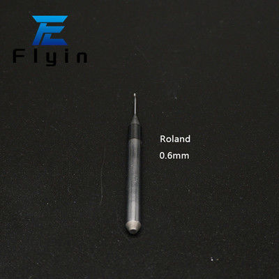 กลมทรงกระดูกสันหลังคาร์บิด Bur Flyin ฟัน Cad กัม Milling Bur