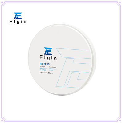 FLYIN Oralead ทันตแพทย์ HT Zirconia Block ความโปร่งใส 41% สําหรับห้องปฏิบัติการฟัน